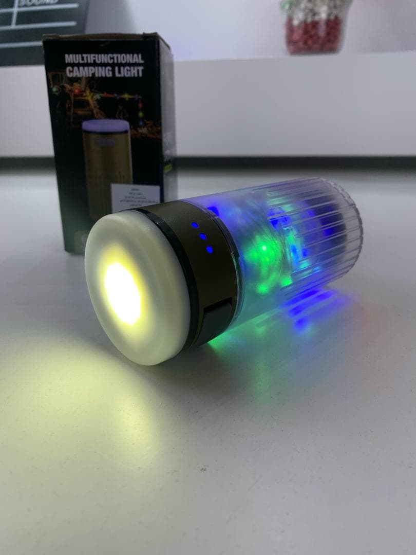 Guirlande Lumineuse LED Rechargeable 4en1 Étanche IPX4 - سلسلة أضواء قابلة لإعادة الشحن - Électronique - صورة حقيقية 9