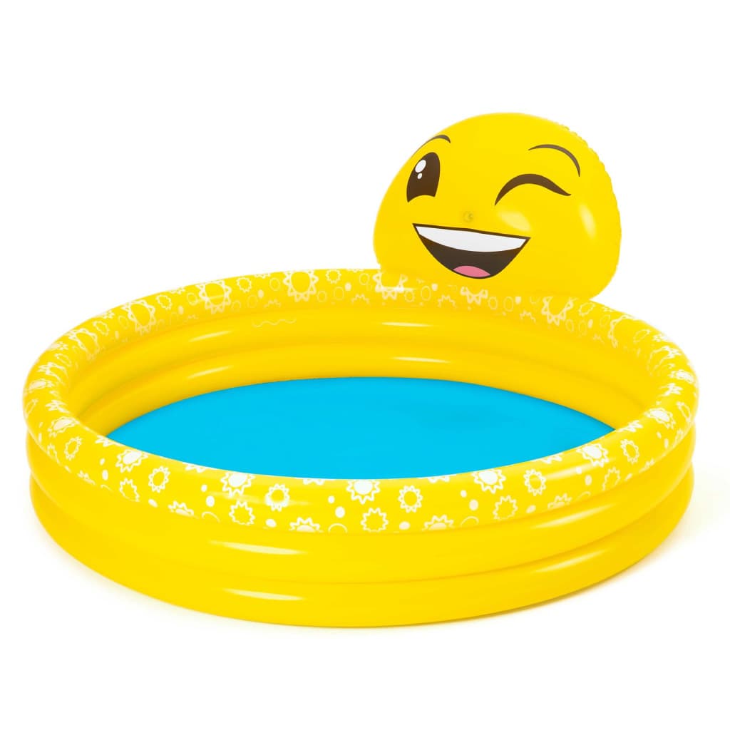 Piscine Gonflable Ronde Motif Emoji Pour Enfants 165 x 144 x 69 cm Bestway 53081 - Jouet & Gaming - صورة 5