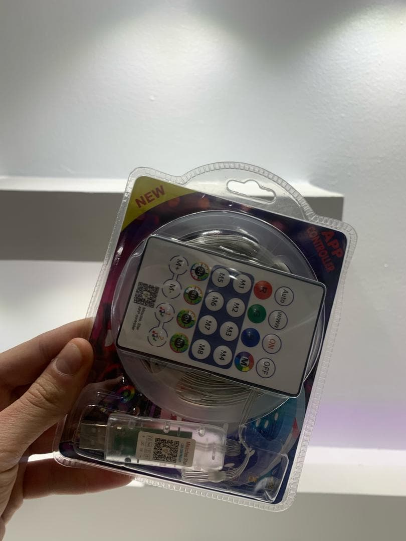 Guirlande LED RGB Intelligente USB avec App 5m - شريط إضاءة بطول 5 أمتار - Électronique - صورة حقيقية 6