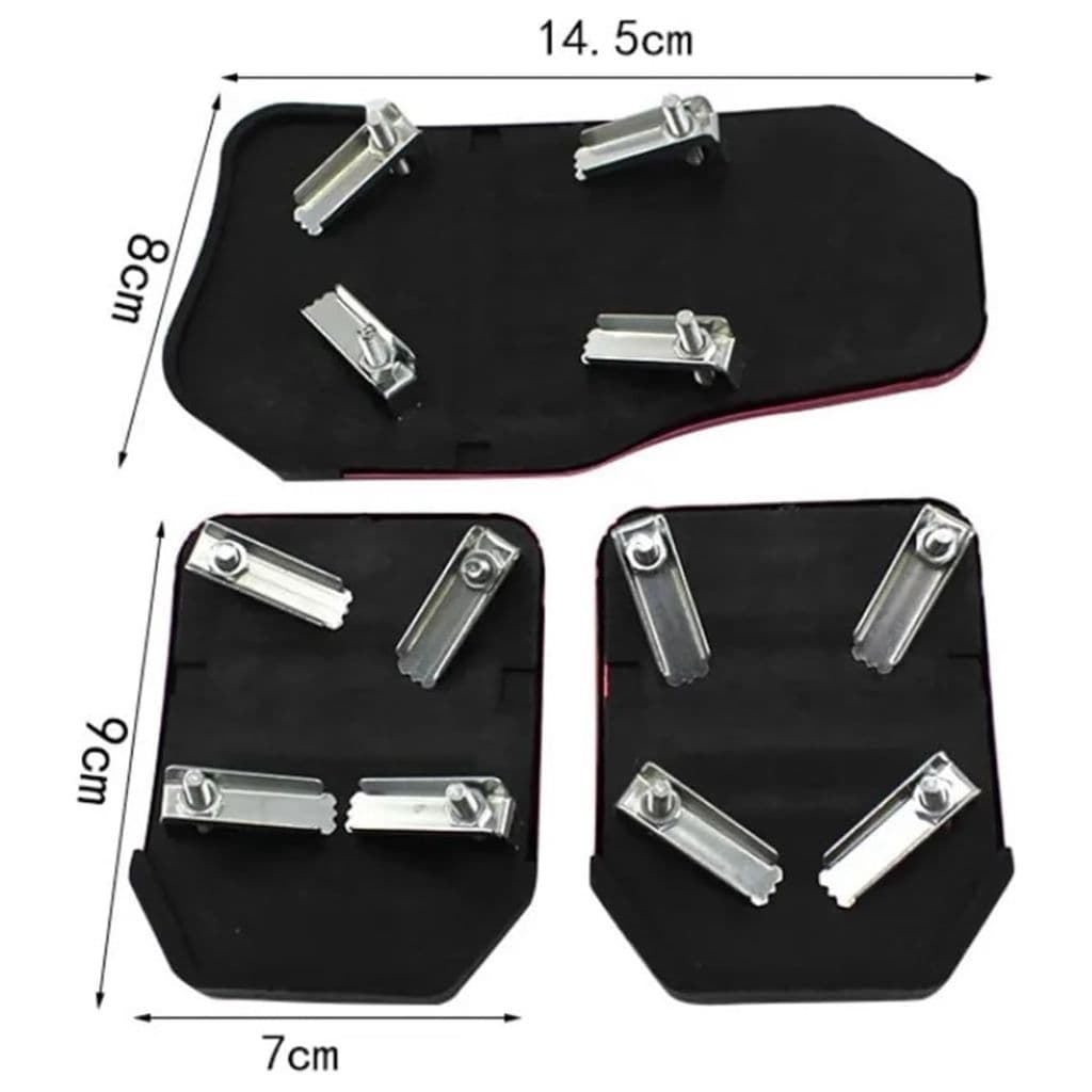 Kit de Pédales Antidérapantes Universelles pour Voiture -  دواسات السيارة غير القابلة للانزلاق - Accessoires Auto/Moto - صورة 4