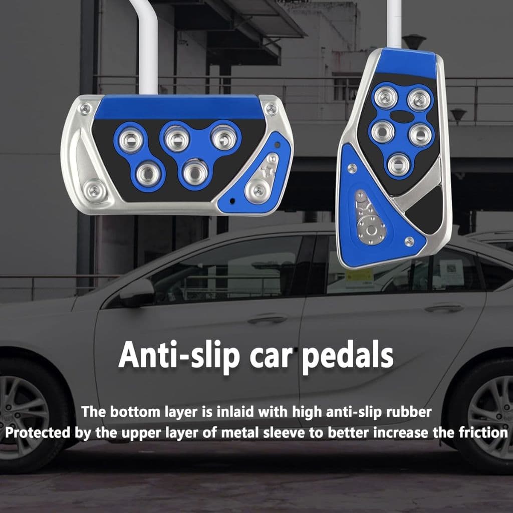 Kit de Couvre-Pédales Antidérapants pour Voiture – مجموعة أغطية دواسات السيارة غير القابلة للانزلاق - Accessoires Auto/Moto - صورة 8