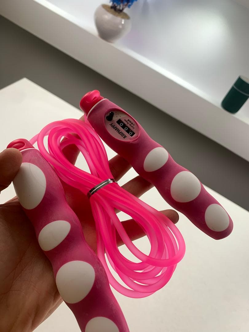 Corde à Sauter avec Compteur – Poignée Antidérapante en PVC - Jouet & Gaming - صورة حقيقية 6
