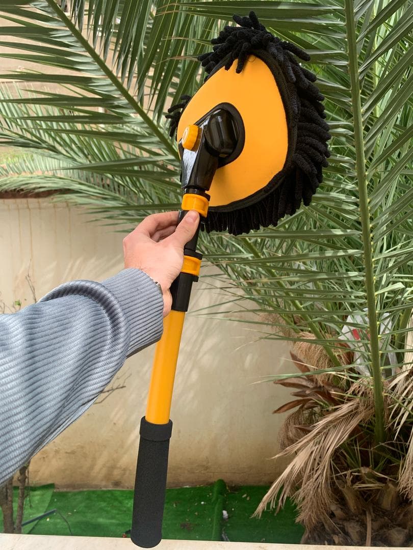 Brosse de lavage de voiture en Microfibre avec poignées extensibles – ممسحة سيارات - Accessoires Auto/Moto - صورة حقيقية 7
