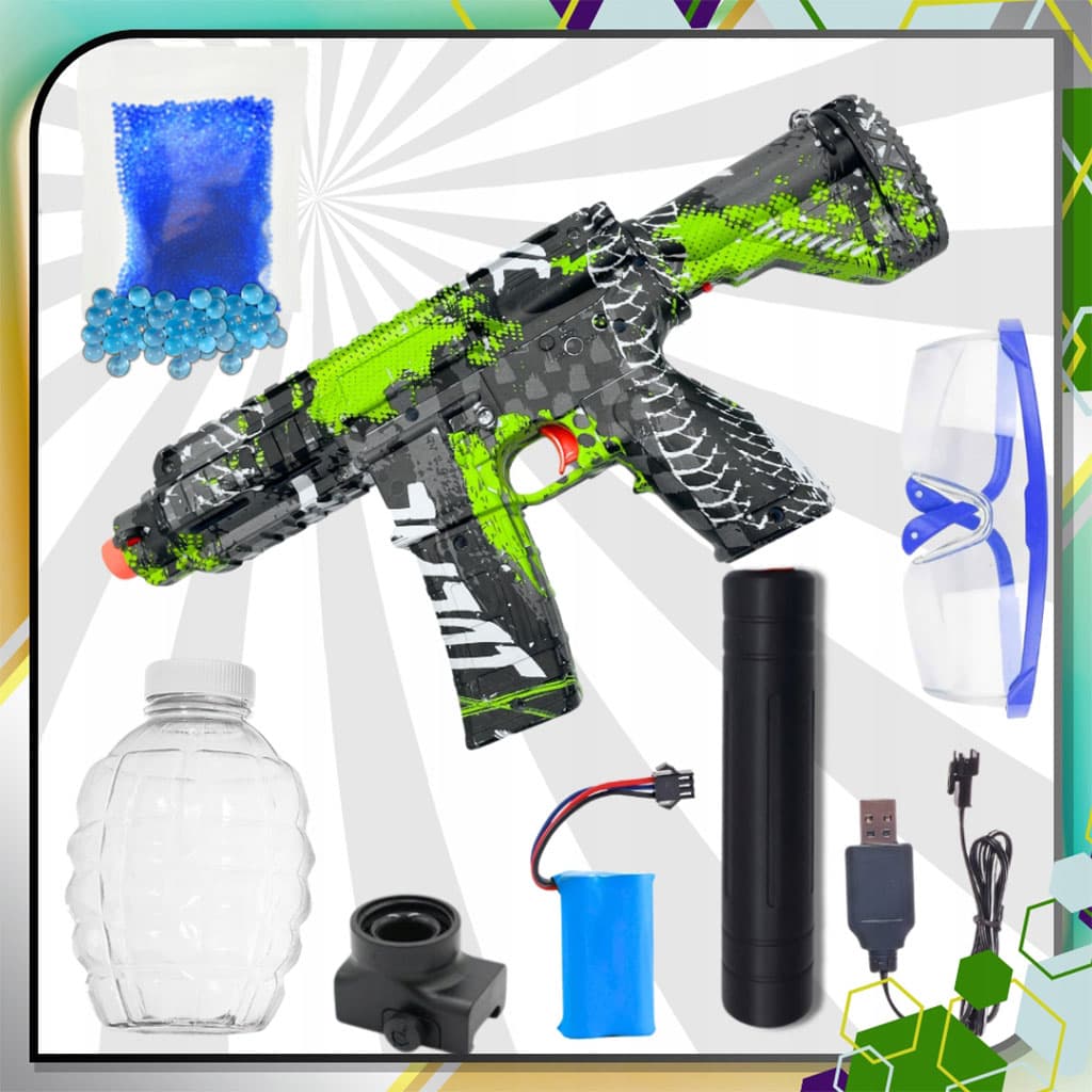 M416 Pistolet à Billes en Gel avec Accessoires – مسدس الطلقات الكريستالية - Jouet & Gaming - صورة 2