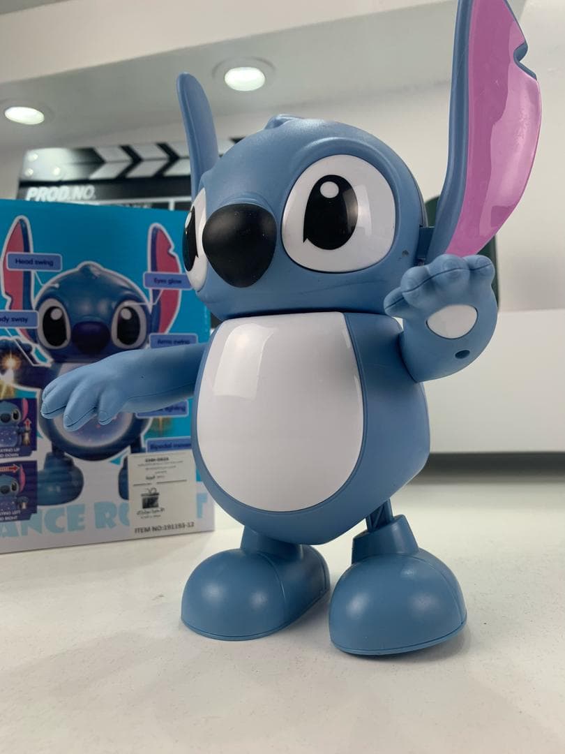Jouet Danseur Interactif Musical Stitch avec Lumières – لعبة ستيتش الراقصة - Jouet & Gaming - صورة حقيقية 3