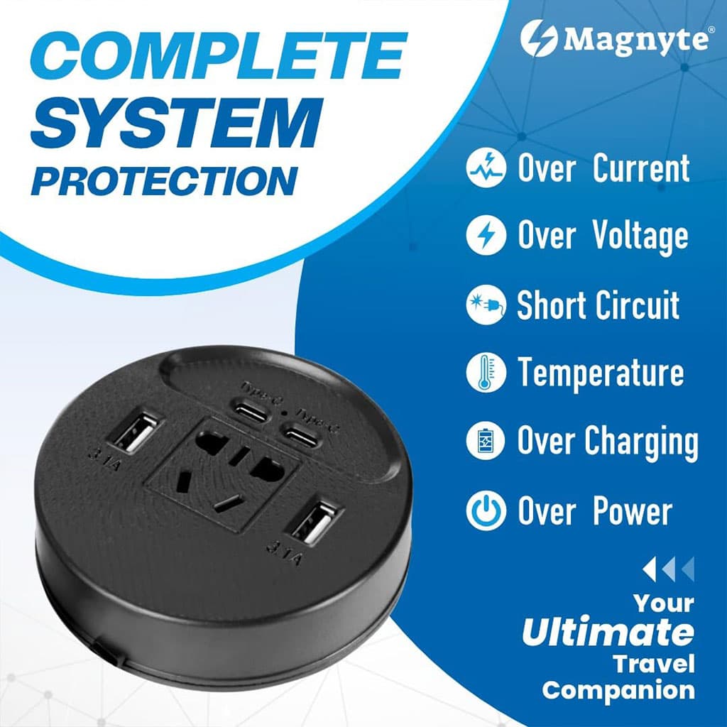 Olesson Convertisseur de courant pour voiture 150W – جهاز شحن في السيارة - Accessoires Auto/Moto - صورة 3