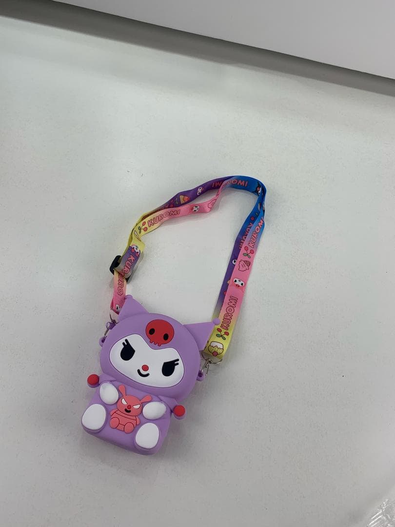 Mini Sac à Bandoulière Kuromi – Accessoire Kawaii pour Enfants et Fans de Manga - Divers - صورة حقيقية 9