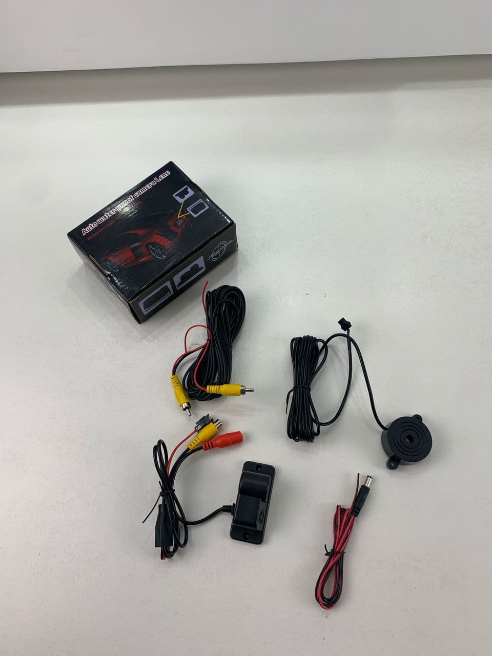 Kit de caméra de recule avec capteur de de stationnement – كاميرة خلفية مع رادار خلفي - Accessoires Auto/Moto - صورة حقيقية 6
