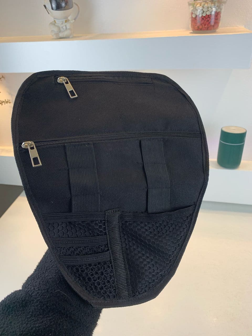 Pochette de Rangement pour Scooter – محفظة تنظيم أغراض الدراجة النارية - Accessoires Auto/Moto - صورة حقيقية 8