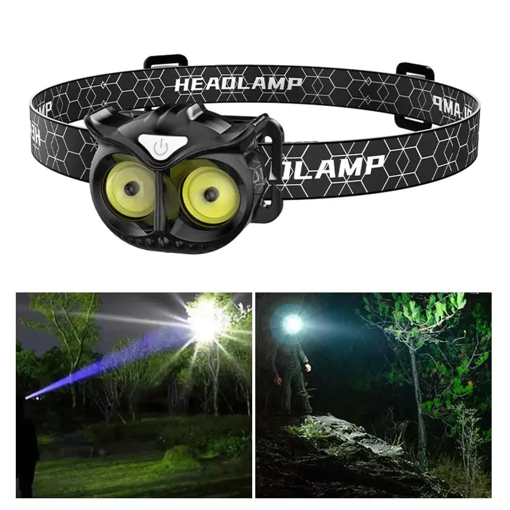 Lampe frontale LED rechargeable 1500 lumens, 5 modes, étanche IPX4 – مصباح الرأس - Camping et Randonnée - صورة 2