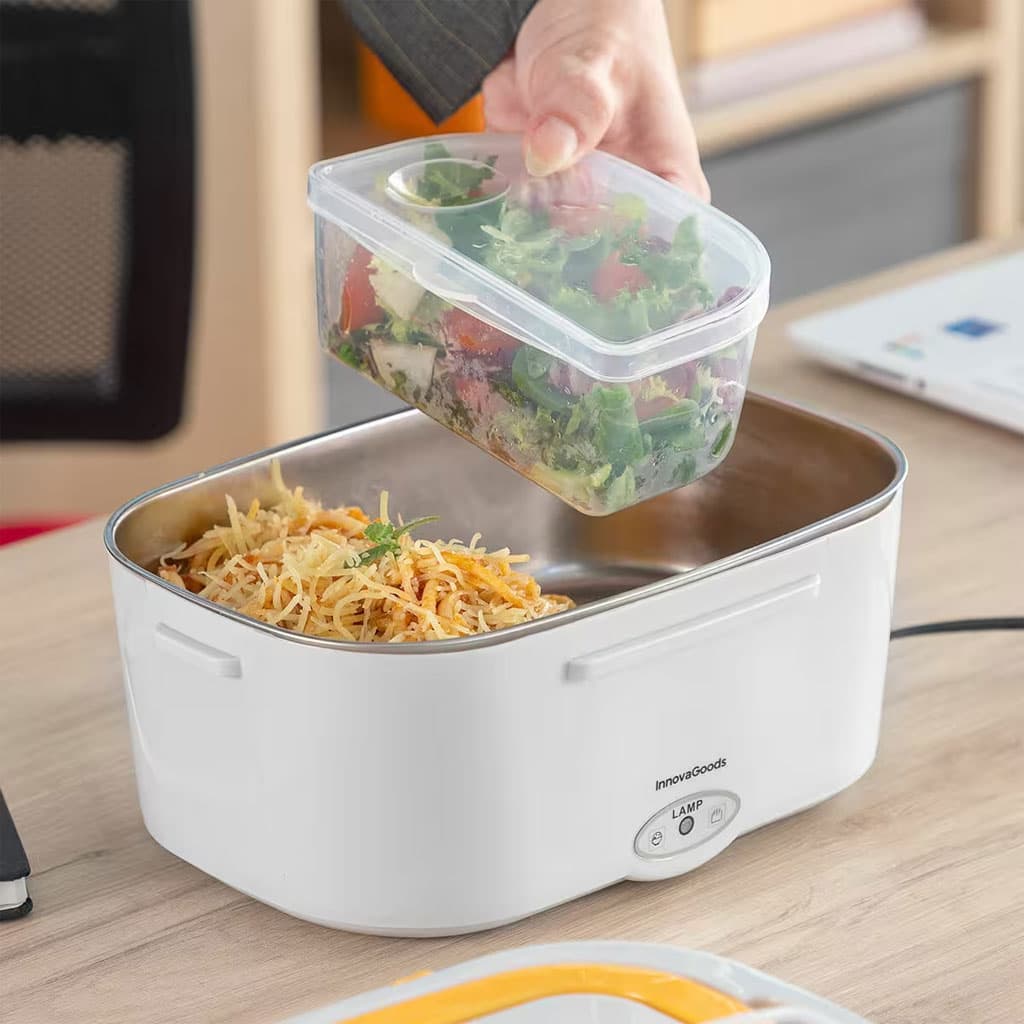 Boîte à lunch électrique en Inox Capacité 1.05L – علبة تسخين الطعام من الإينوكس - Divers - صورة 2