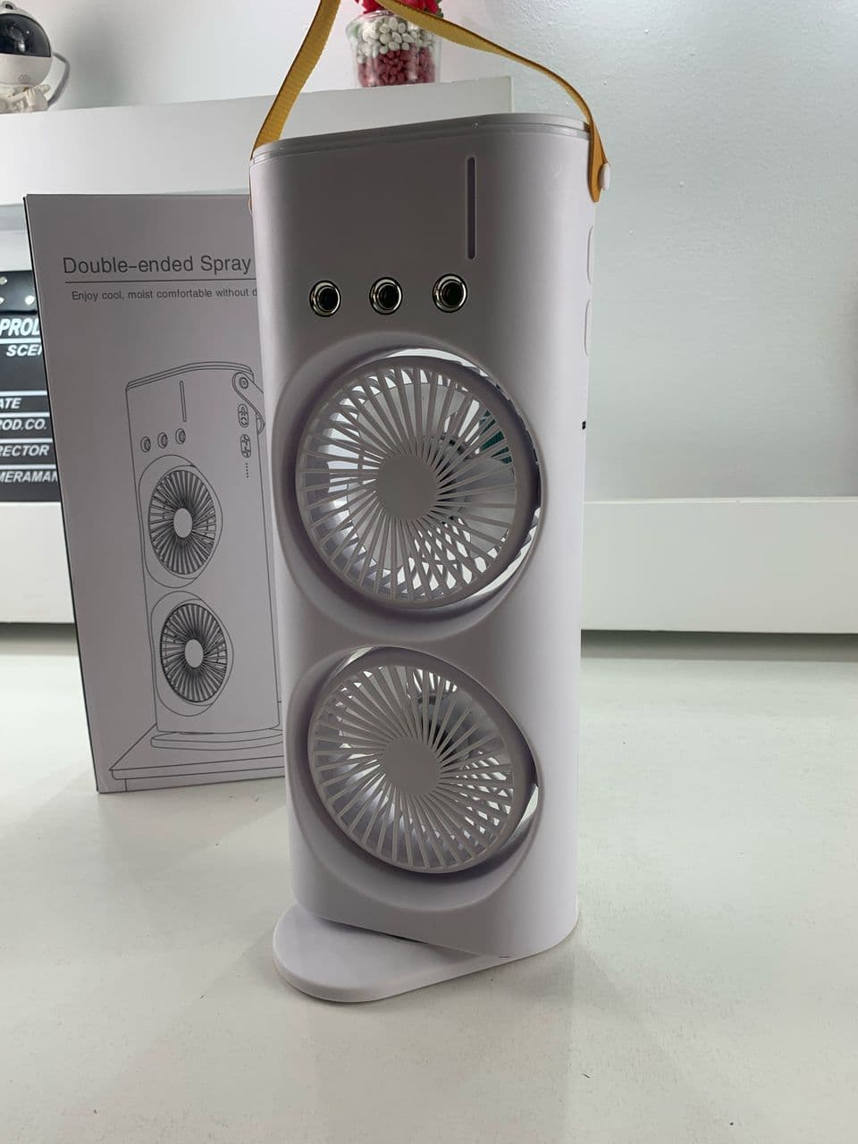 Refroidisseur Portable à Double Ventilateur  – جهاز تبريد محمول - Électronique - صورة حقيقية 8