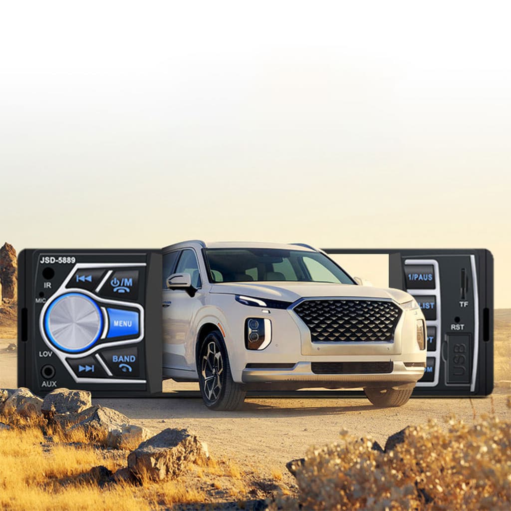 Autoradio MP5 4.1 Pouces FM Radio Ecran HD JSD-5889 – مشغل راديو السيارات - Accessoires Auto/Moto - صورة 4
