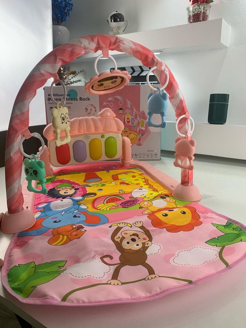 Tapis d’Éveil Doux et Coloré pour bébé Avec Piano – بساط ألعاب للأطفال - Maternité - صورة حقيقية 11