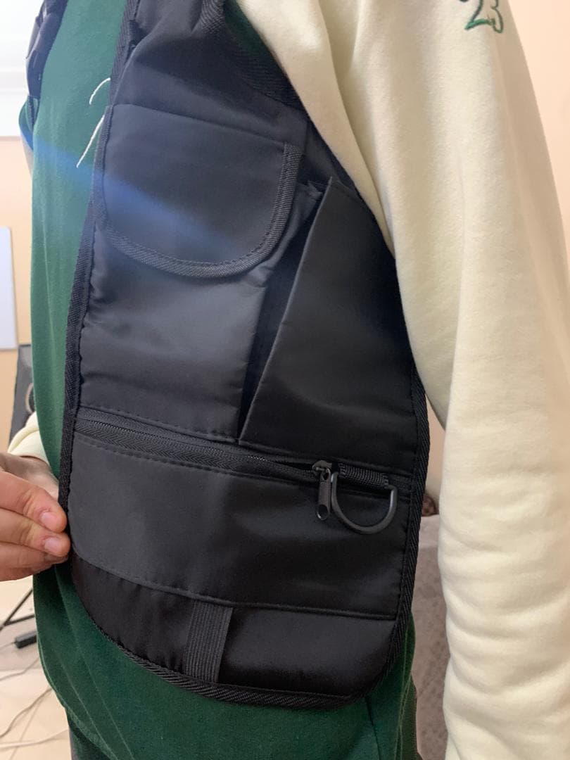 Sac à bandoulière antivol dissimulé sous les aisselles – حقيبة أغراض مضادة لسرقة - Sac à dos et Mode - صورة حقيقية 8