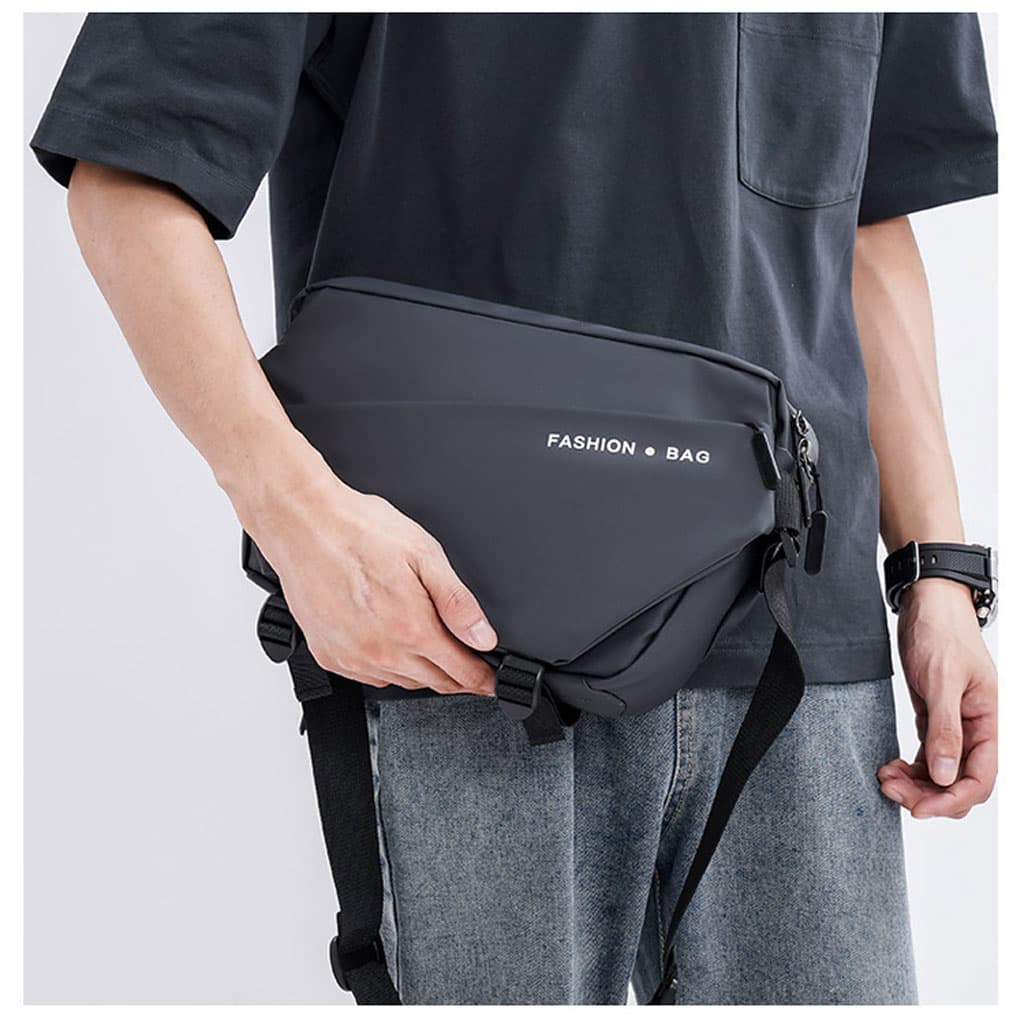 Sac de Poitrine Fashion Bag pour hommes avec bandoulière LX066 – حقيبة أغراض رجالية - Sac à dos et Mode - صورة 9