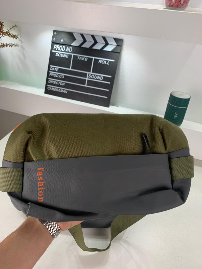 Sac de Poitrine Fashion pour hommes avec bandoulière LX067 – حقيبة أغراض حجم كبير - Sac à dos et Mode - صورة حقيقية 13