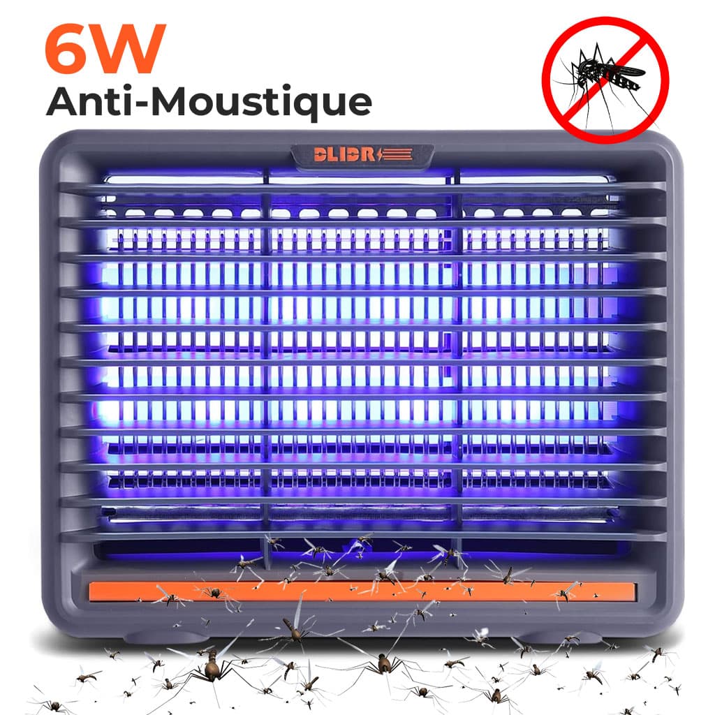 Lampe Anti-Moustiques Électrique 6W Double Tube UV - Maison - صورة 1
