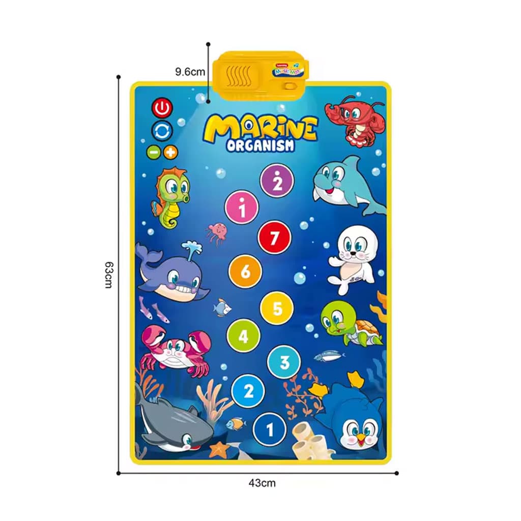 Tapis Musical et Jouet Éducatif pour Enfants 63x43cm – بساط ألعاب للرضع - Jouet & Gaming - صورة 7