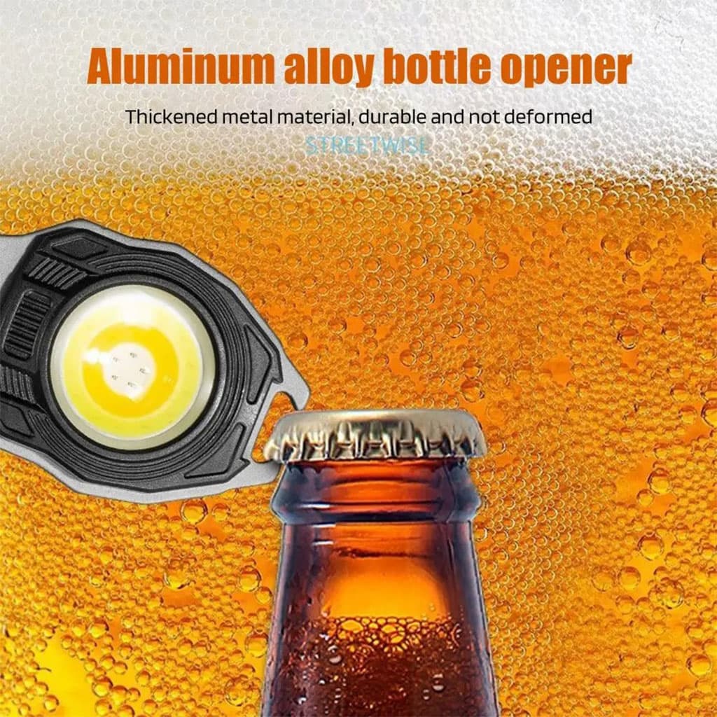 Mini Lampe LED Portable Rechargeable 8en1 – مصباح متعدد الإستعمالات - Camping et Randonnée - صورة 2