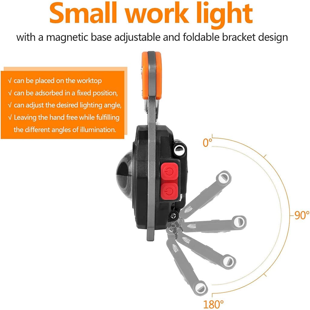 Mini Lampe LED Portable Rechargeable 8en1 – مصباح متعدد الإستعمالات - Camping et Randonnée - صورة 7