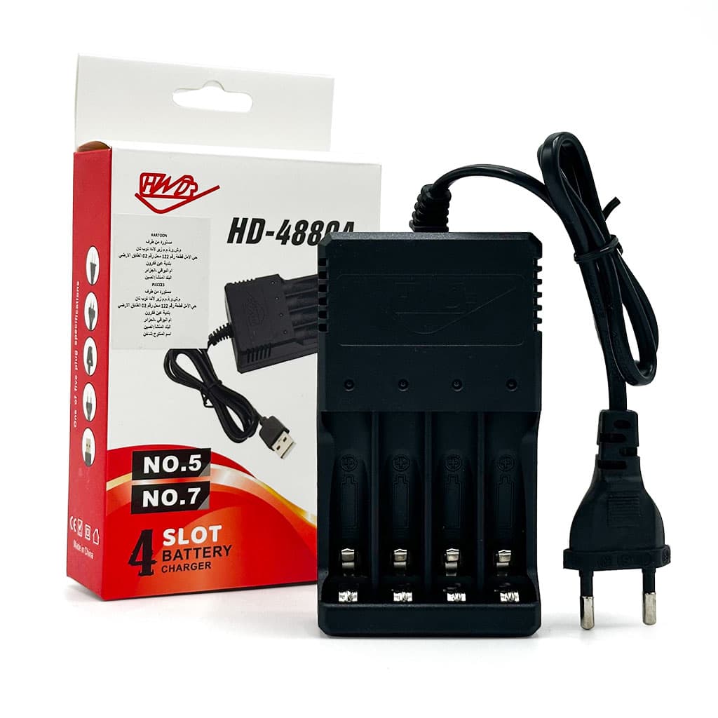 Chargeur de batterie pour piles AAA/AAA 1.2 V – شاحن بطاريات - Électronique - صورة 2