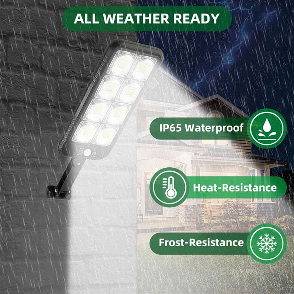 Lampadaires 200LED à énergie solaire étanche IP65 JX200 – مصباح خارجي يعمل بالطاقة الشمسية - Électronique - صورة 6