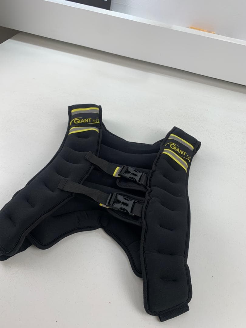 Gilet lesté d’entrainement 5KG réglable avec bretelles élargies – صدرية تدريبات للمحترفين - Sport - صورة حقيقية 7
