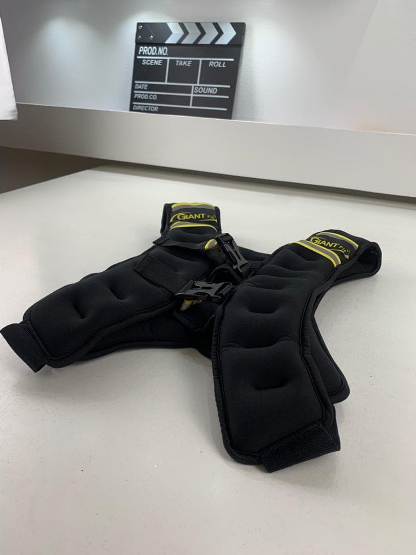 Gilet lesté d’entrainement 5KG réglable avec bretelles élargies – صدرية تدريبات للمحترفين - Sport - صورة حقيقية 8
