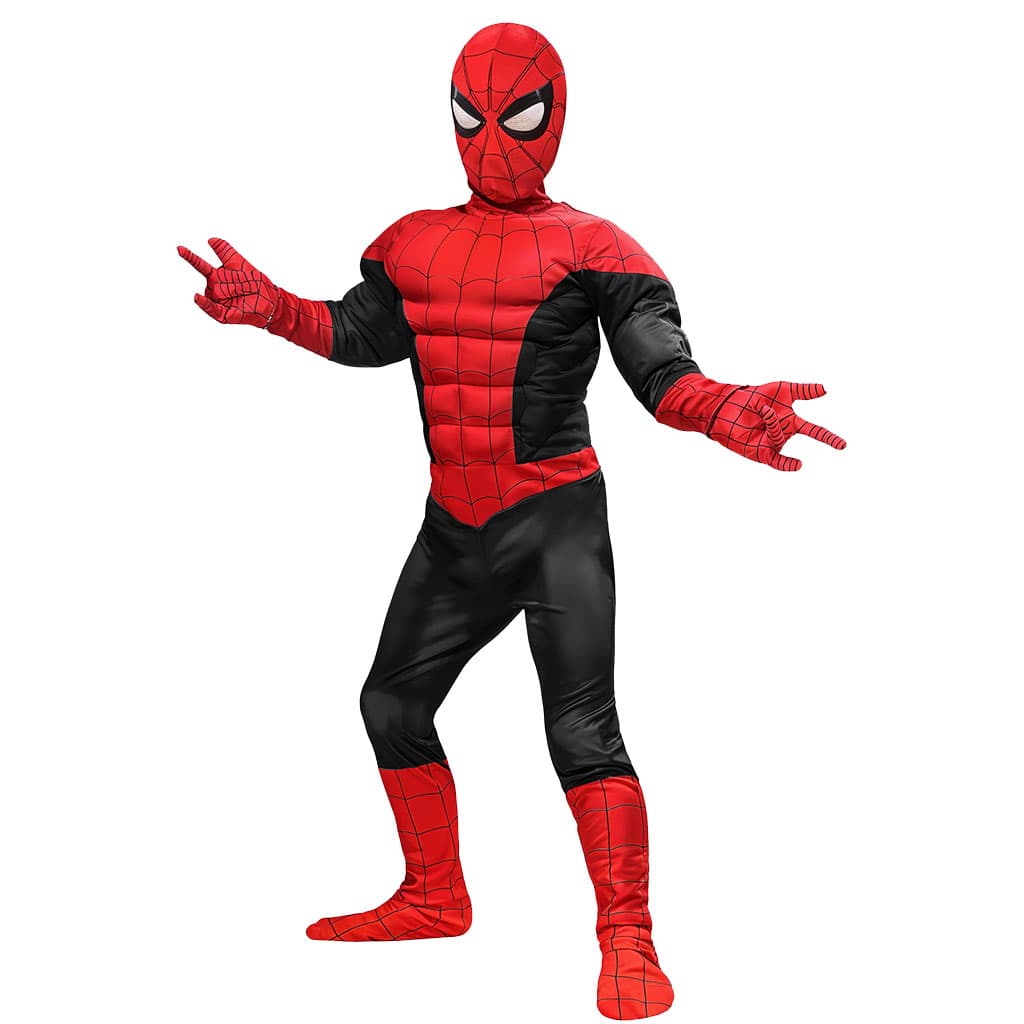 Tenue de Deguisement Spiderman Complet 5PCS Pour Enfants – بدلة سبايدرمان - Jouet & Gaming - صورة 1