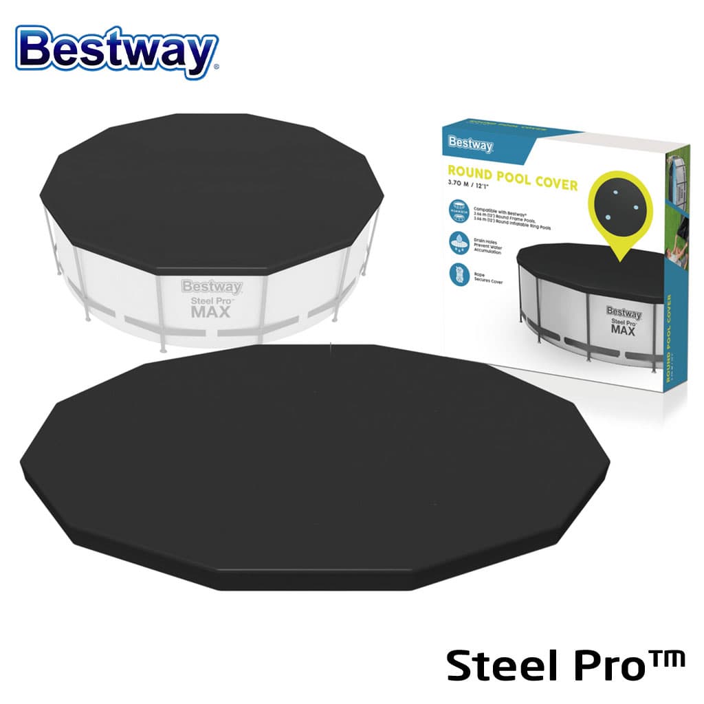 Grand bâche de piscine 370cm Bestway 58037 – غطاء مسبح - Vacance & Loisir - صورة 1