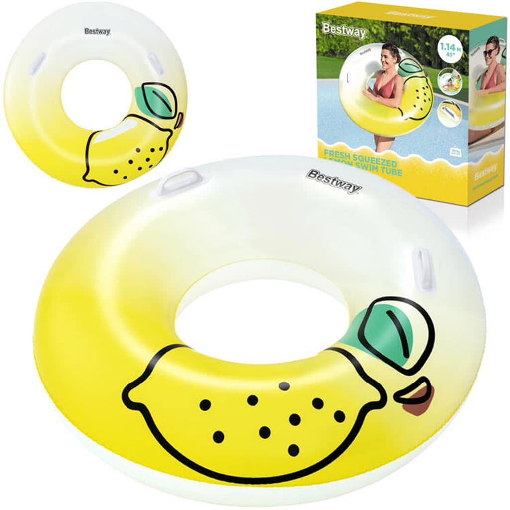 Bouée gonflable avec poignées 114cm Bestway 36448 – عوامة مائية - Vacance & Loisir - صورة 1