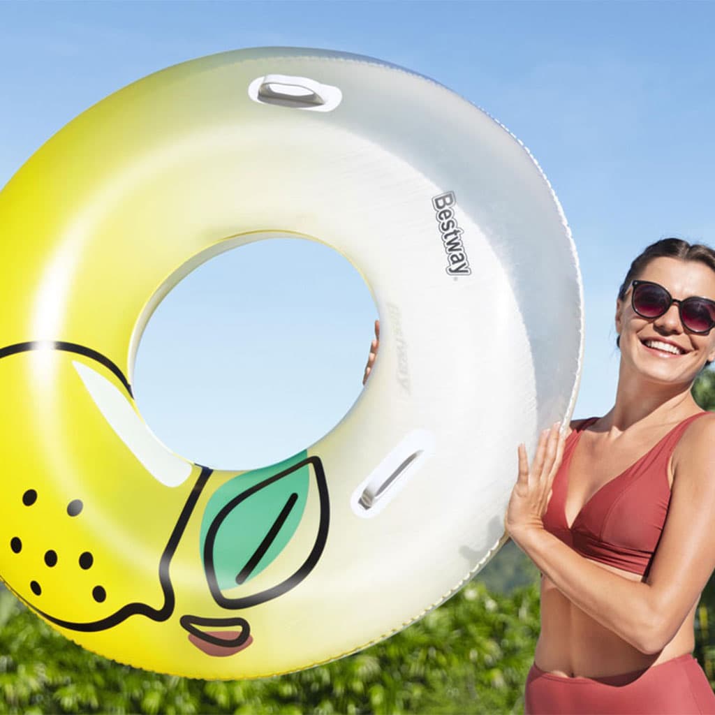 Bouée gonflable avec poignées 114cm Bestway 36448 – عوامة مائية - Vacance & Loisir - صورة 3