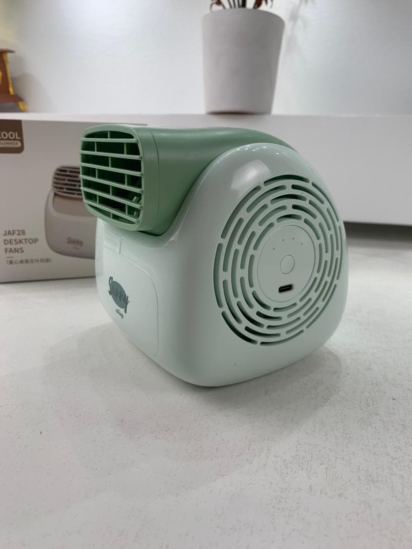 Sunny Climatiseur Portable Rechargeable Design Vintage – مبرد مكتب محمول - Électronique - صورة حقيقية 9