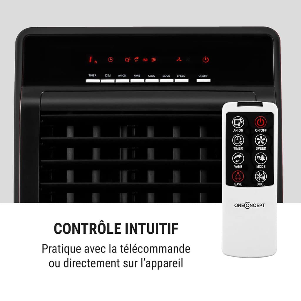 Refroidisseur d’Air Portable 4 en 1 Réservoir 8L – مبرد متنقل - Électronique - صورة 2