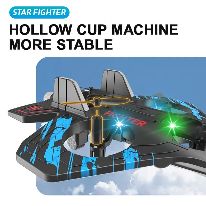 Avion Télécommandé F22 Quadricoptère – لعبة طائرة مع يد تحكم - Jouet & Gaming - صورة 3