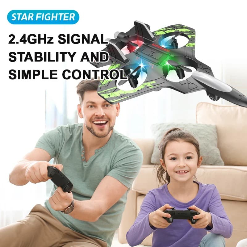 Avion Télécommandé F22 Quadricoptère – لعبة طائرة مع يد تحكم - Jouet & Gaming - صورة 7