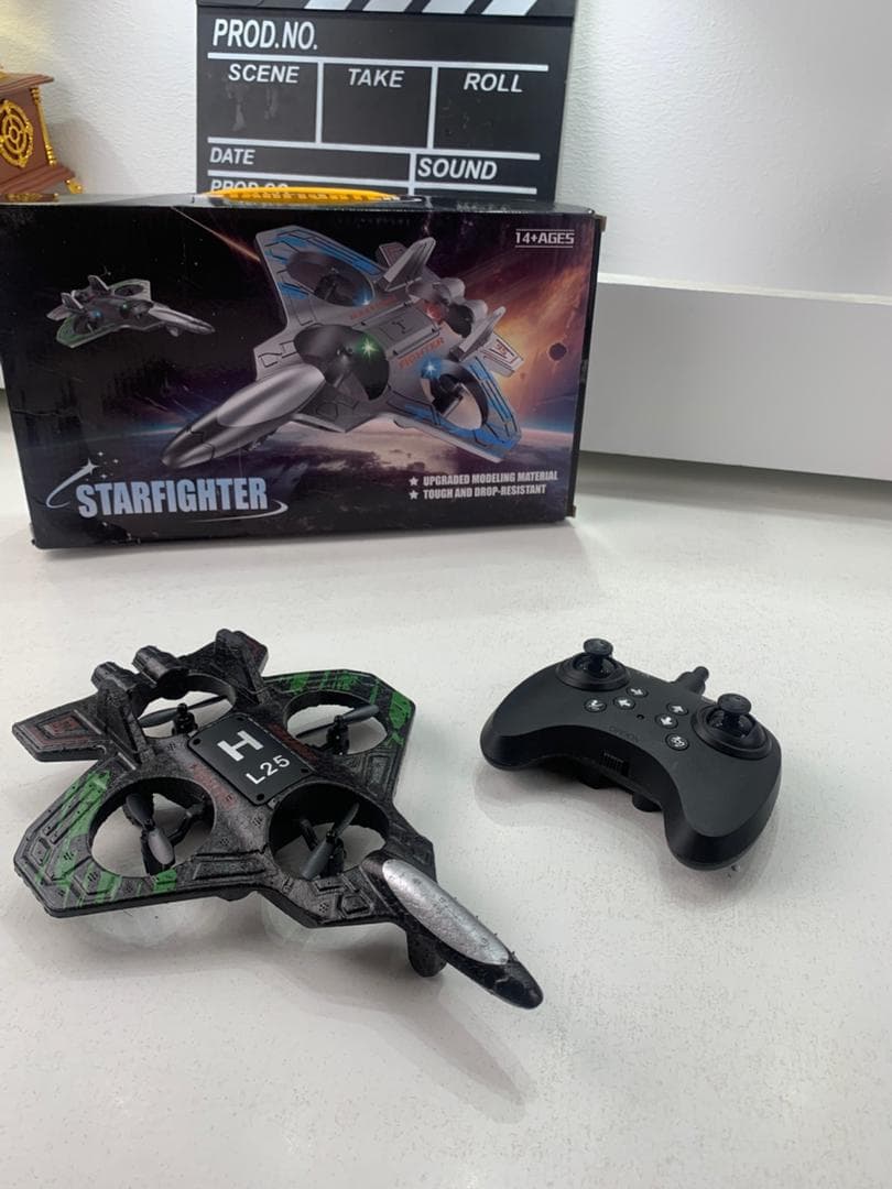 Avion Télécommandé F22 Quadricoptère – لعبة طائرة مع يد تحكم - Jouet & Gaming - صورة حقيقية 8