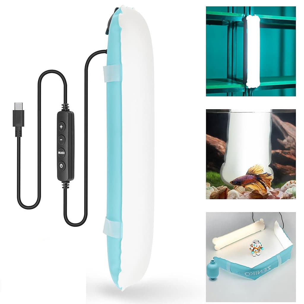 Tube LED Lumineux Gonflable 3000K-6500K facile à ranger – مصباح قابل للنفخ - Électronique - صورة 2