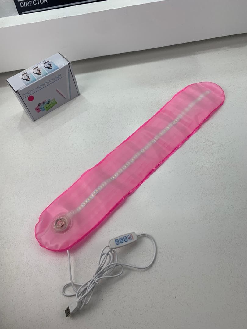 Tube LED Lumineux Gonflable 3000K-6500K facile à ranger – مصباح قابل للنفخ - Électronique - صورة حقيقية 10