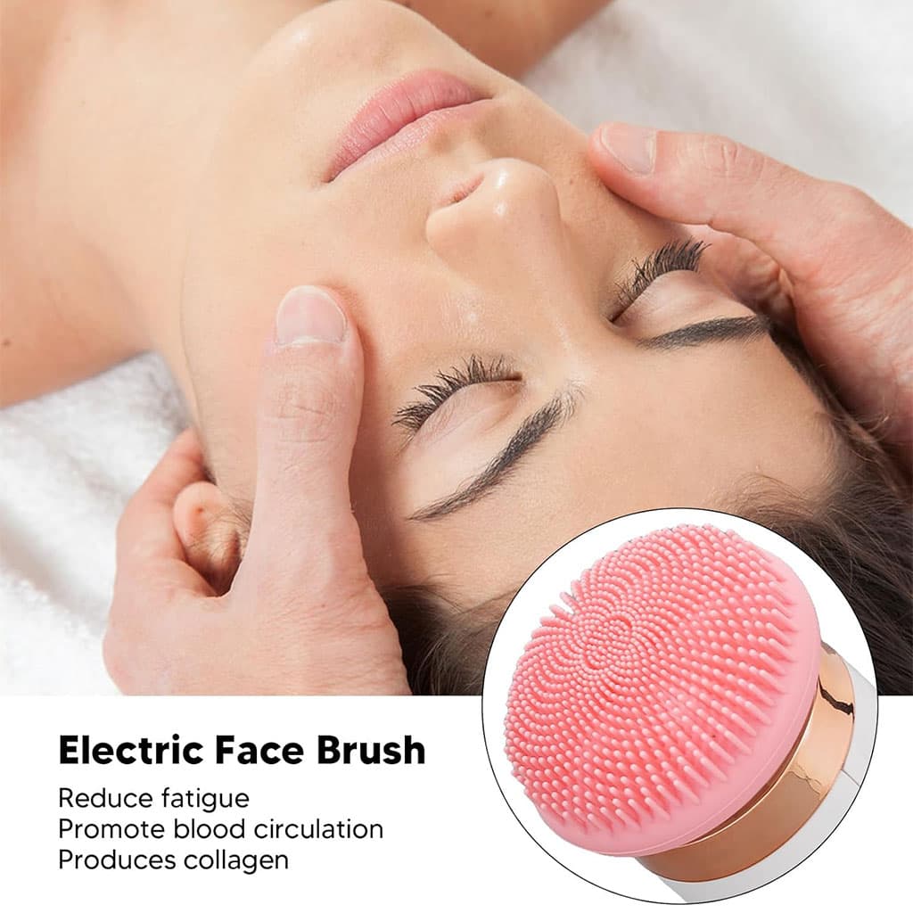 CNAIER Brosse Nettoyante Visage en Profondeur avec 3 embouts – جهاز تنظيف البشرة بعمق - Soins et Beauté - صورة 6