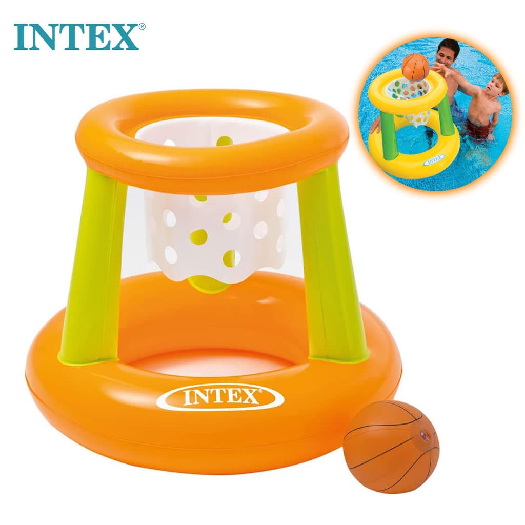 Jeu de Basket-ball Flottant Gonflable Intex 58504 – لعبة كرة سلة - Vacance & Loisir - صورة 1