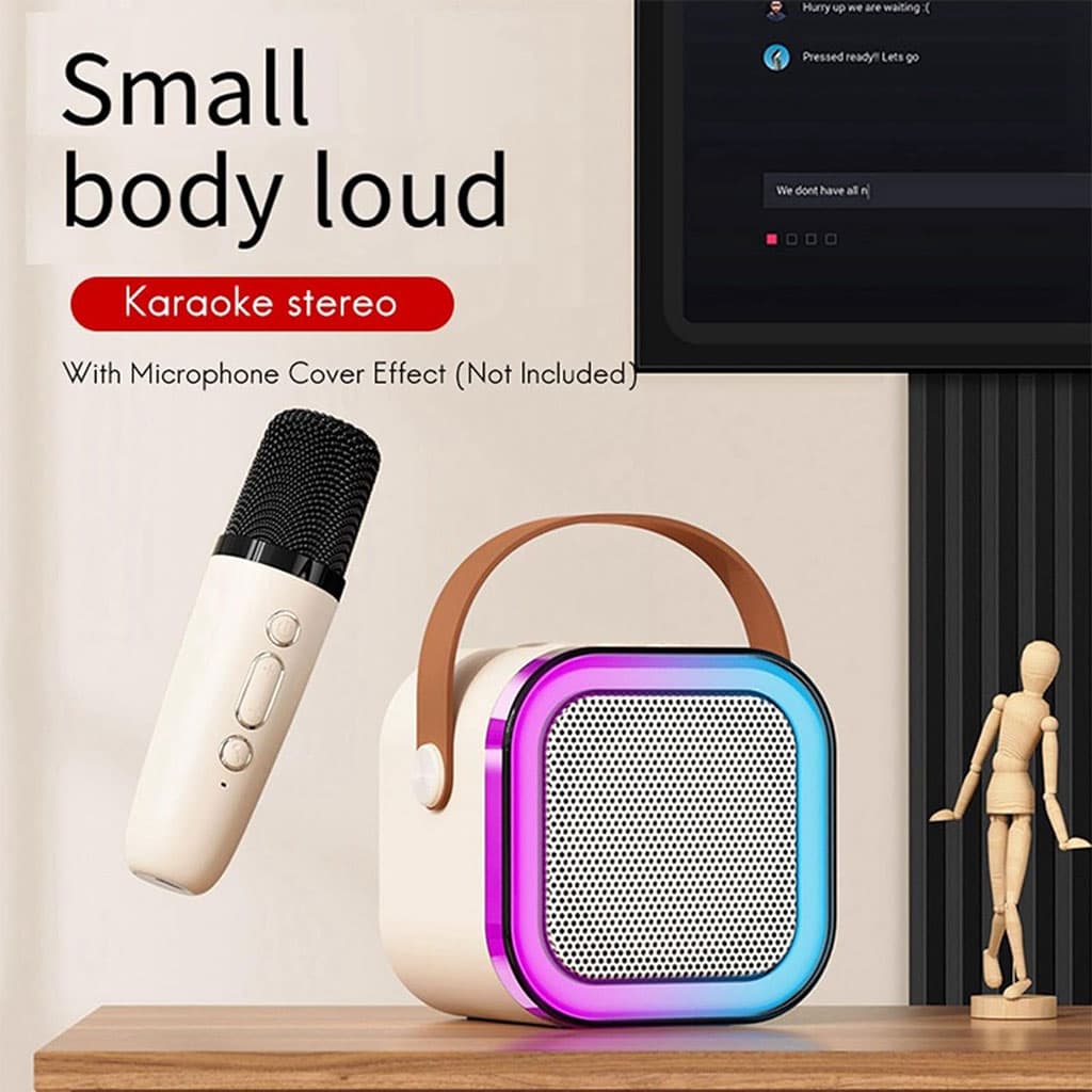 Pack Smart Watch et Haut Parleur Karaoké avec deux microphone – عرض خاص مكبر صوت كاريوكي مع ساعة ذكية - Électronique - صورة 6