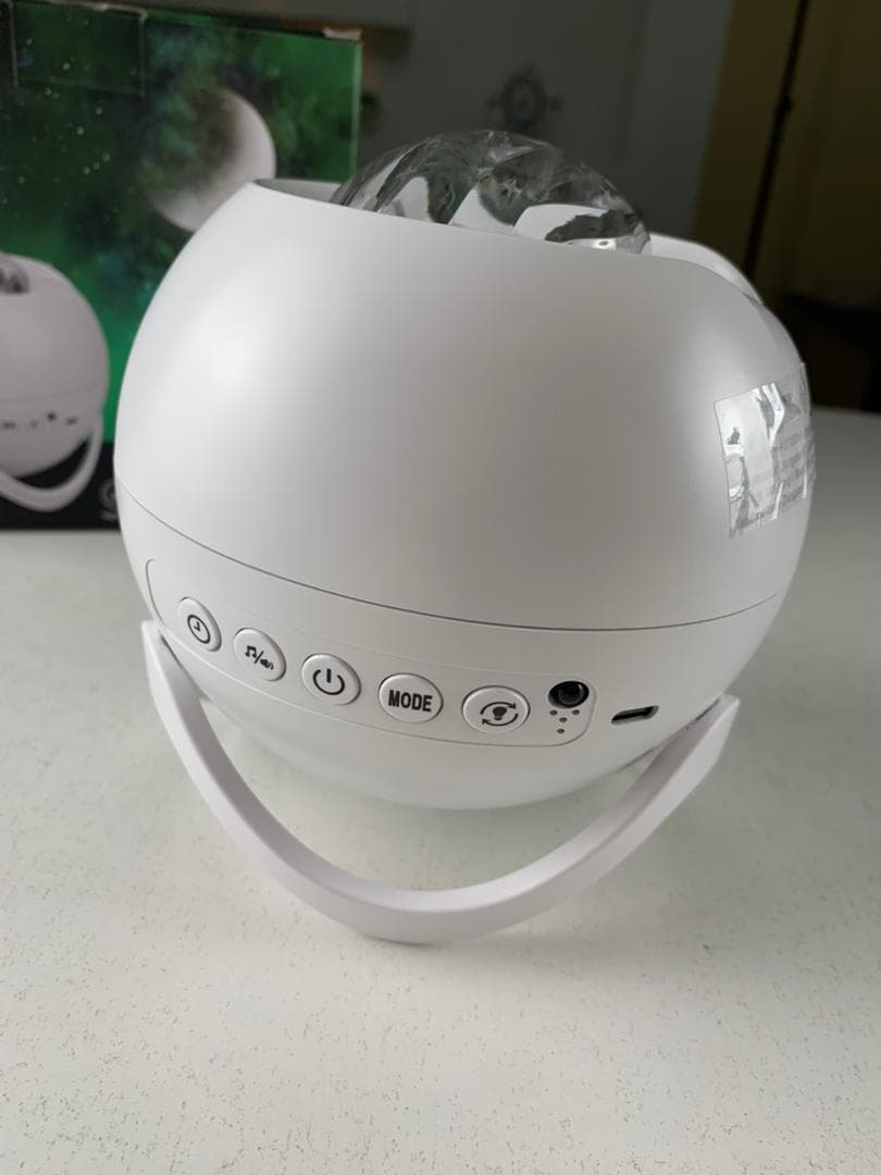 Projecteur d’aurores et Haut Parleur Bluetooth avec 15 modes d’éclairage – جهاز عرض نجوم ومكبر صوت - Électronique - صورة حقيقية 9