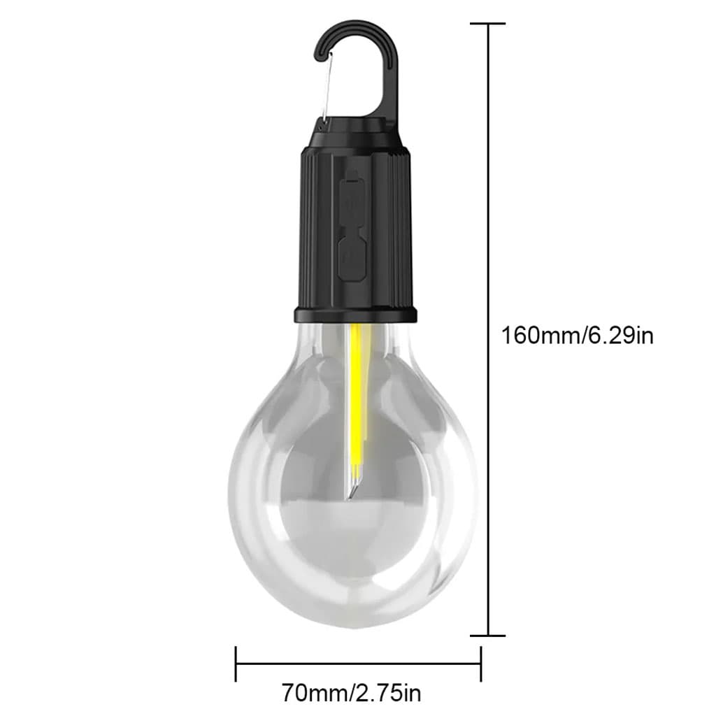 Lampe de Camping Solaire étanche et Rechargeable 3 modes d’éclairage T01-B – مصباح محمول بالطاقة الشمسية - Camping et Randonnée - صورة 5