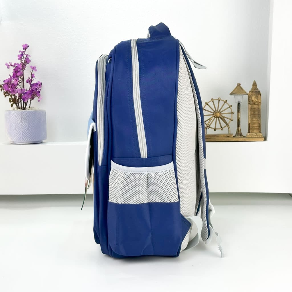Sac à Dos pour Enfants avec Trousse Assortie KBAG Bleu Nuit V2 – حقيبة ظهر مدرسية للأطفال مع مقلمة أزرق ليلي - Sac à dos et Mode - صورة حقيقية 7