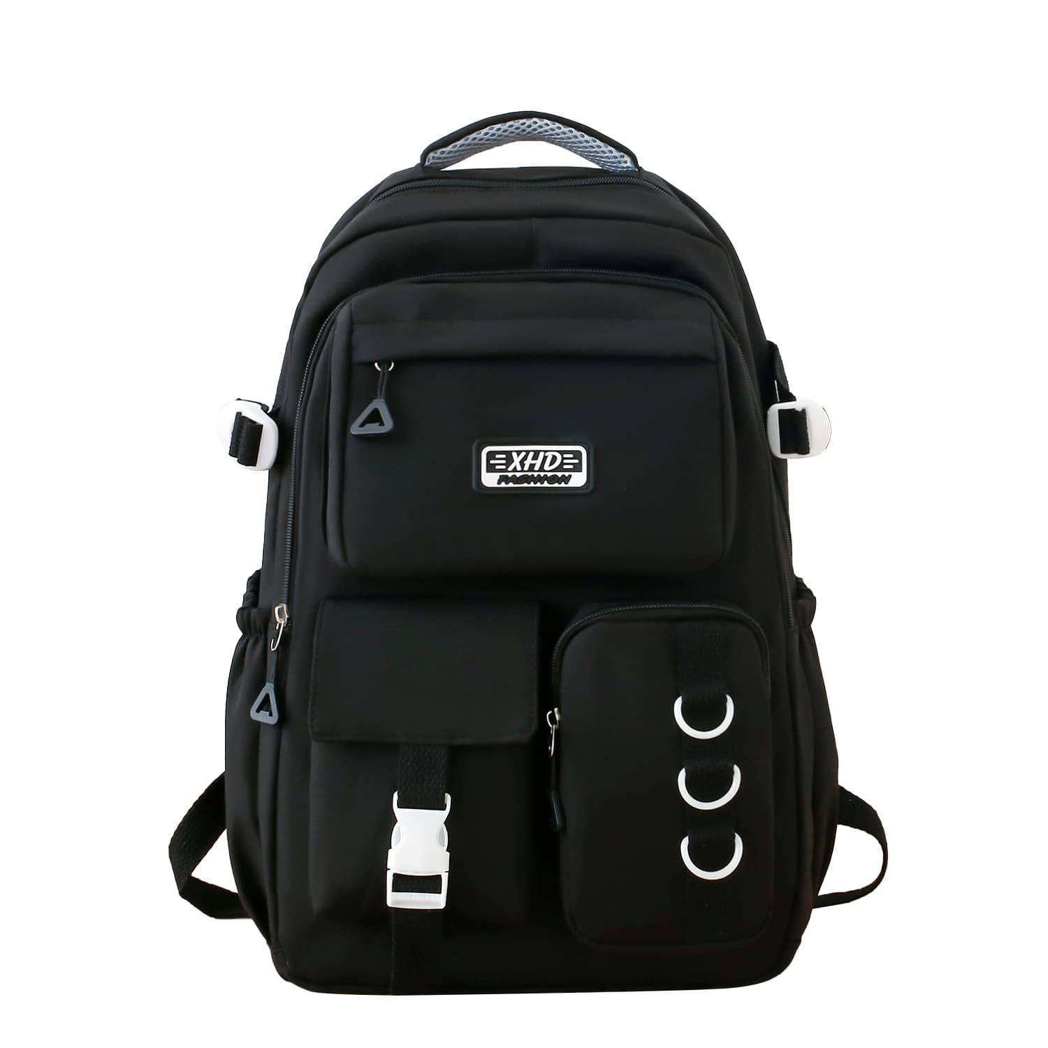 Sacs à dos d’école Style Décontracté XHD Noir – حقيبة ظهر مدرسية أسود - Sac à dos et Mode - صورة 2