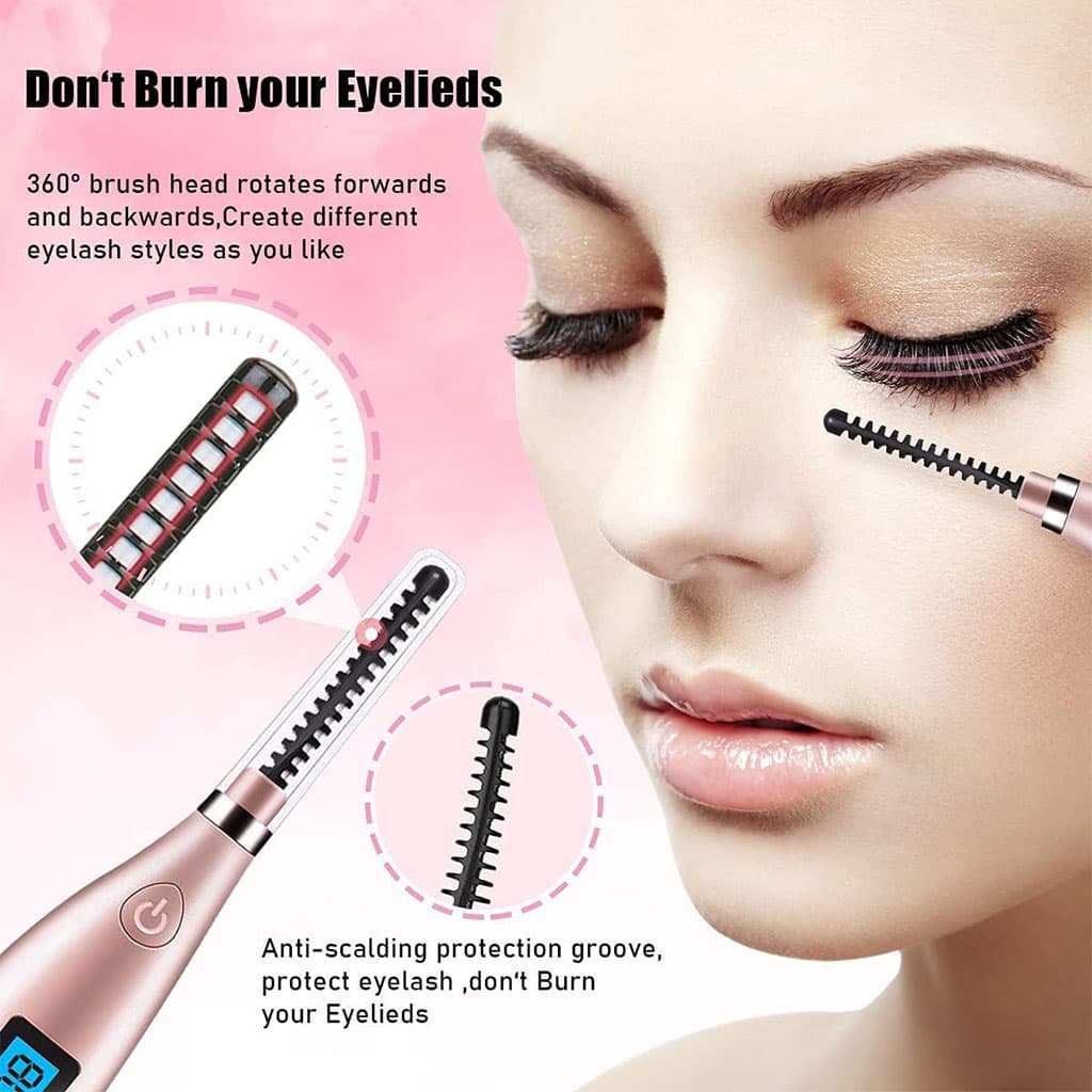 Recourbe Cils Chauffant à 3 Niveaux de Température Réglables – جهاز تكثيف الرموش - Soins et Beauté - صورة 1