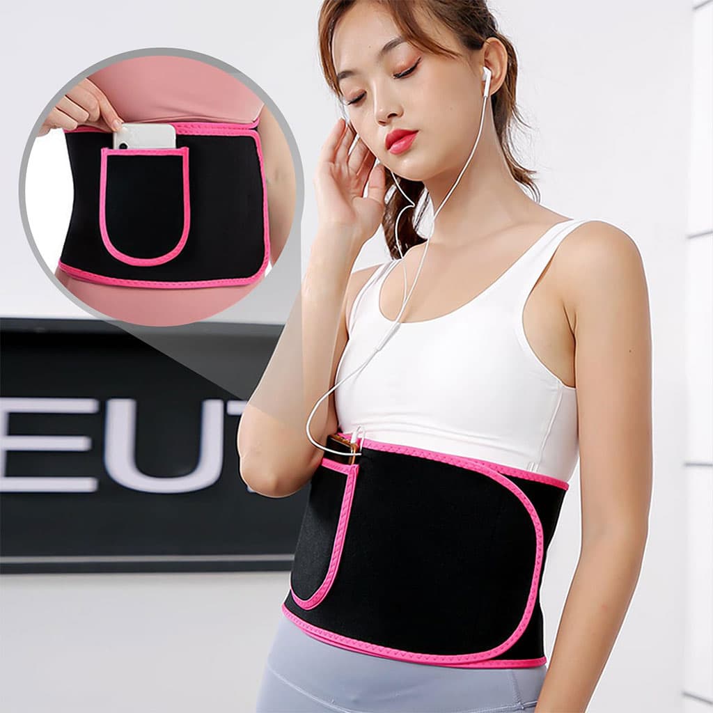 Ceinture Amincissante pour Femmes avec Poche pour Téléphone – حزام تنحيف للنساء - Sport - صورة 6