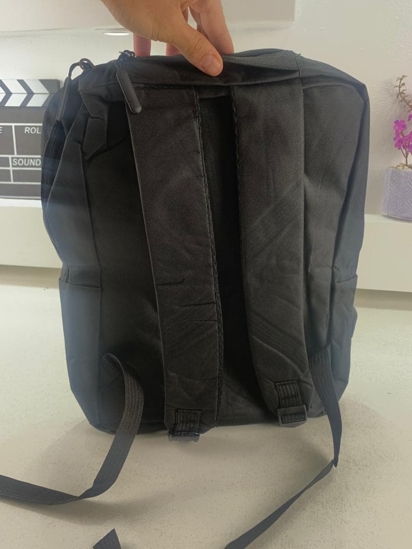 Sac à dos homme avec sac bandoulière et trousse 3en1 noir 127772-5 – محفظة ظهر رجالية 3 قطع أسود - Sac à dos et Mode - صورة حقيقية 5